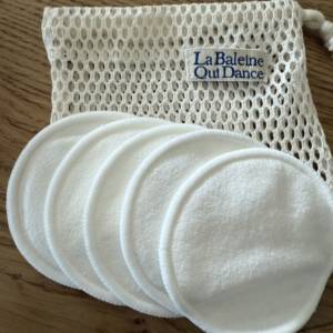 Lingette démaquillante réutilisable - lavable